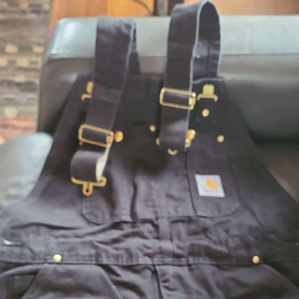 Carhartt double front bib overalls. Like new.